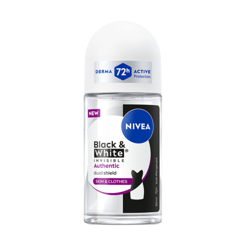Rulldeodorant Black&White Authentic Nivea 50ml
