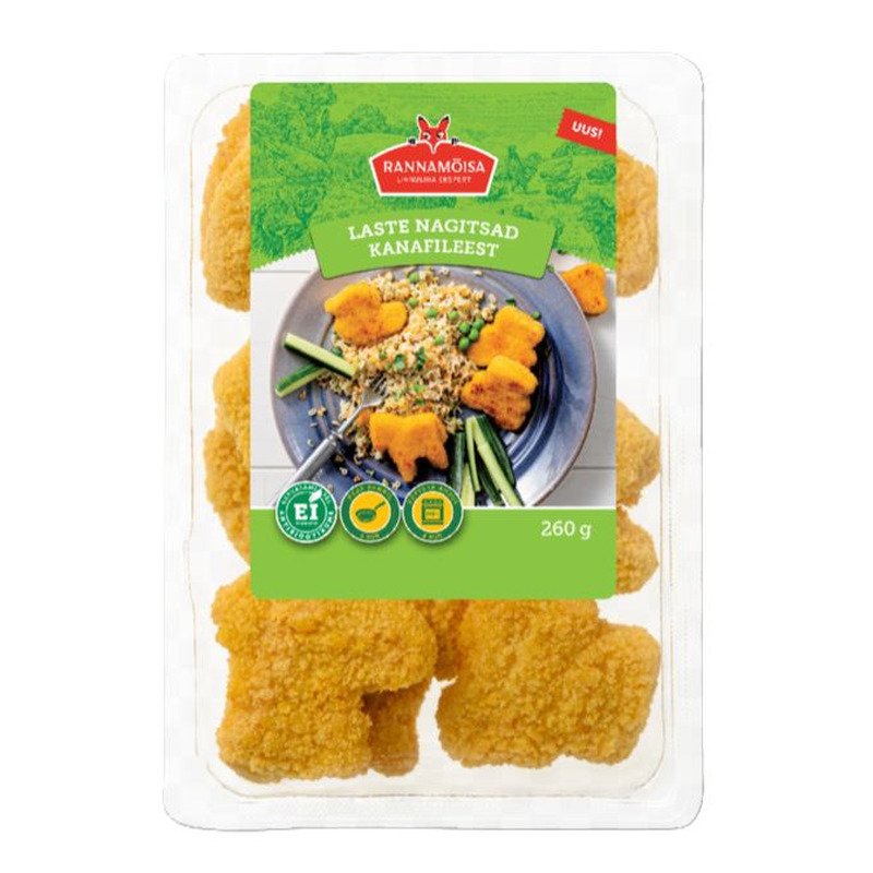 Rannamõisa Nagitsad Kanafileest Laste 260g