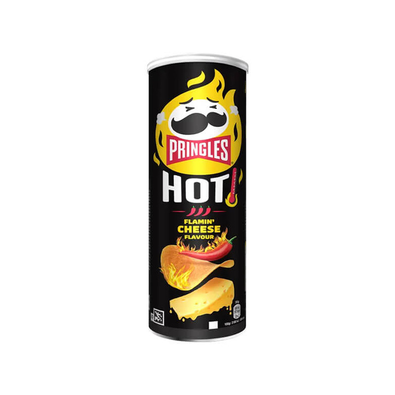 Kartulikrõpsud PRINGLES Hot Flamin’ Cheese, 160 g
