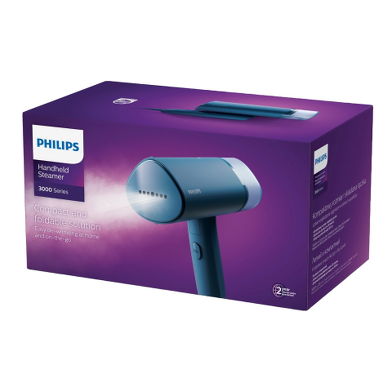 Käeshoitav rõivaauruti Philips Series 3000 sinine AW25