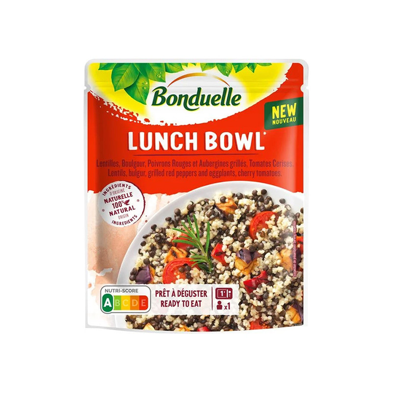 Eine bulguri ja köögiviljadega Lunch Bowl, BONDUELLE, 250g