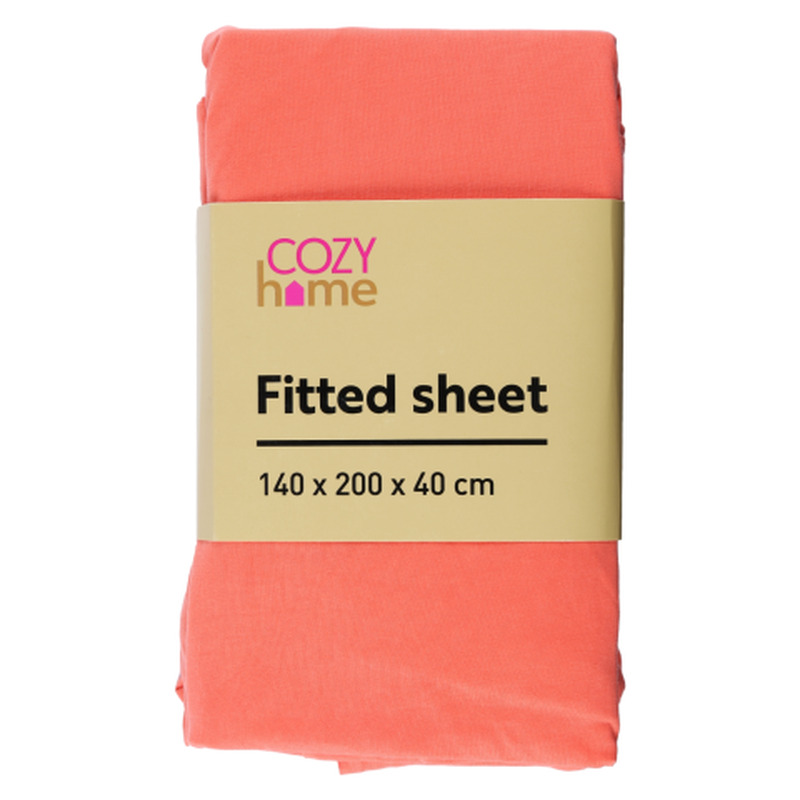 Kummiga voodilina Cozy home 140x200x40cm SS25