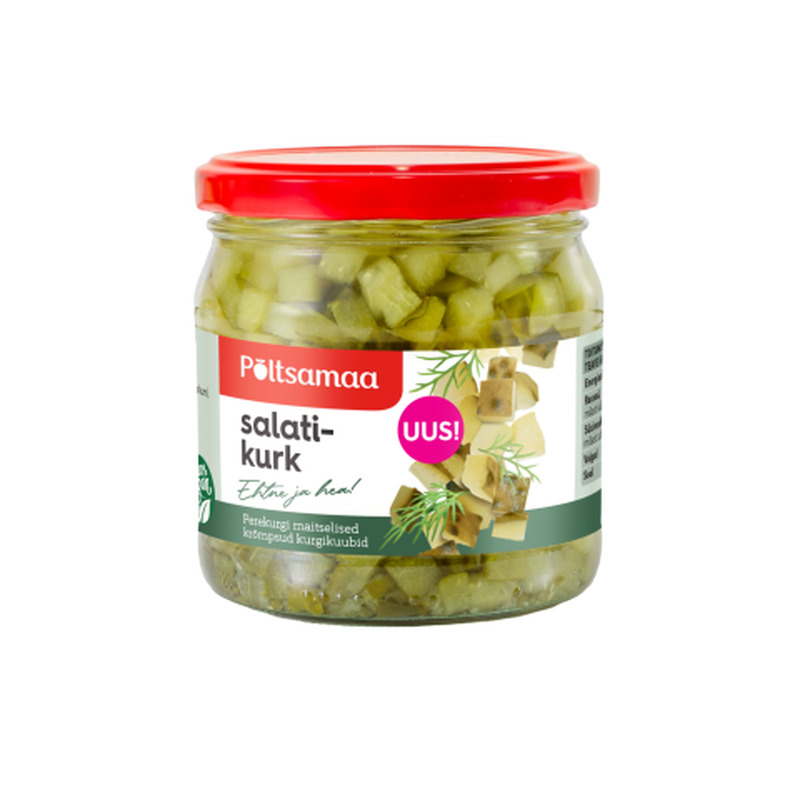 Salatikurk Põltsamaa 380g
