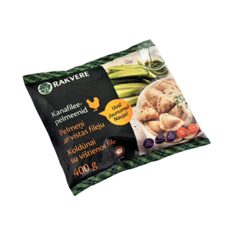 Külm.pelmeenid kanafileega RAKVERE,400g