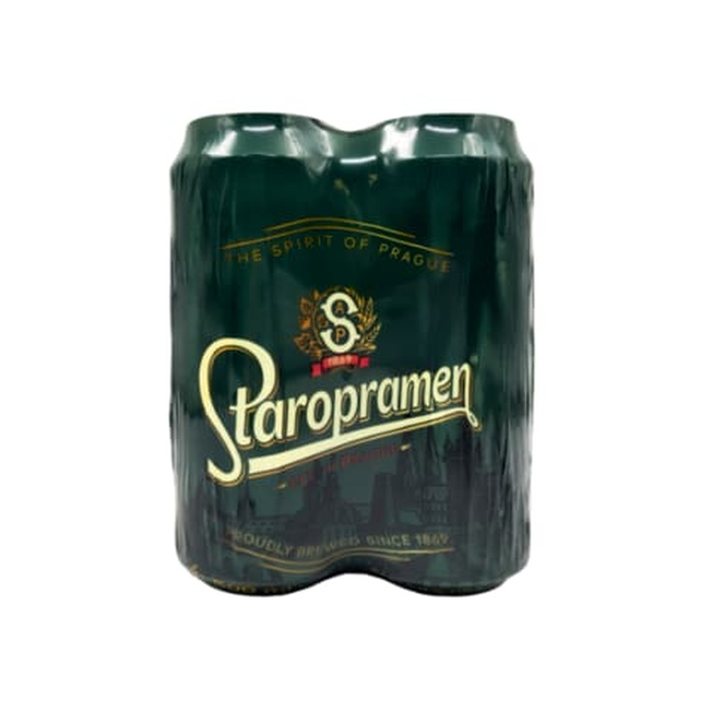 Õlu Staropramen Premium 5% 0,5l 4-pakk