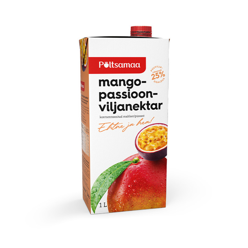 Mango-passioonvilja nektar, PÕLTSAMAA, 1 L