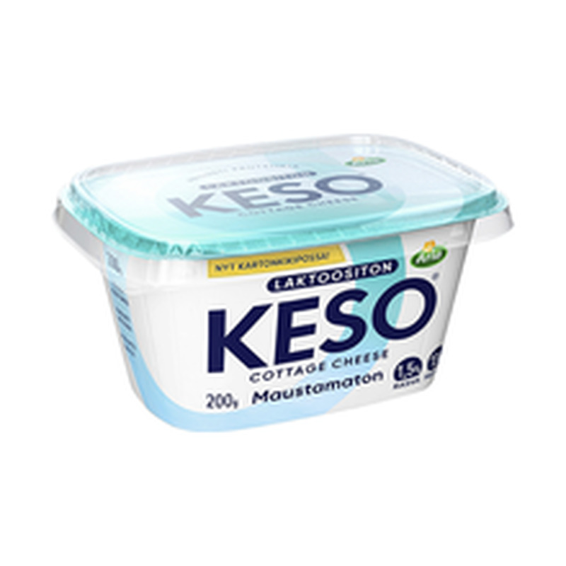Arla Keso laktoosivaba naturaalne kodujuust (1,5%) 200 g