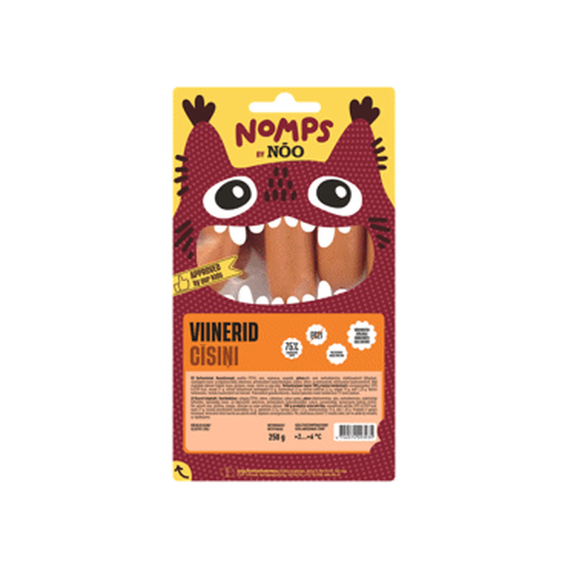 Viinerid Nomps NÕO, 250g