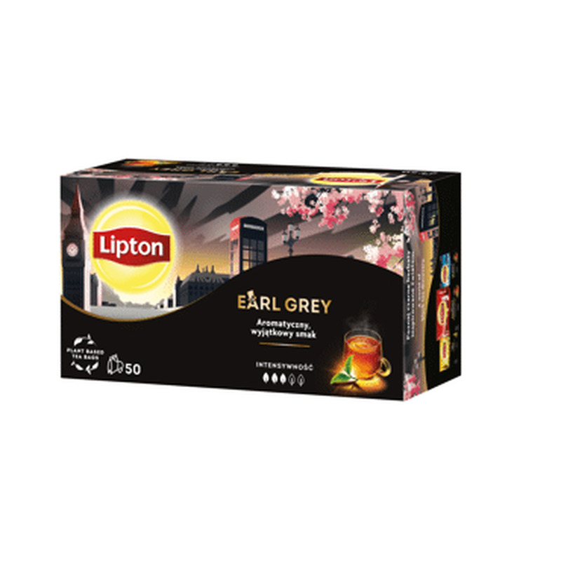 Must tee Earl Grey LIPTON,50x1.5g