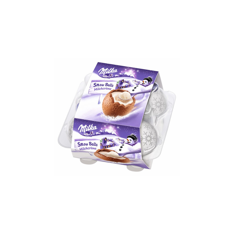 KAST 20 tk! Milka lumepall piimakreemiga 112g