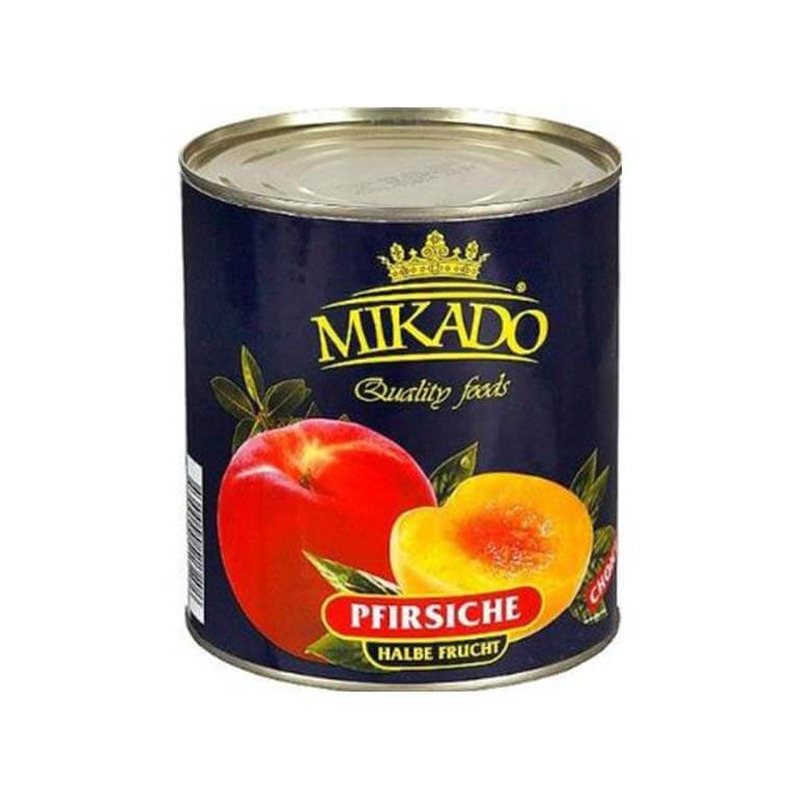 Virsikupoolikud MIKADO kerges siirupis 425g/240g