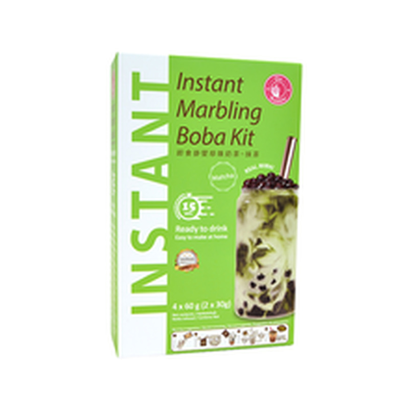 Boba mullitee matchaga kiirkomplekt 4tk