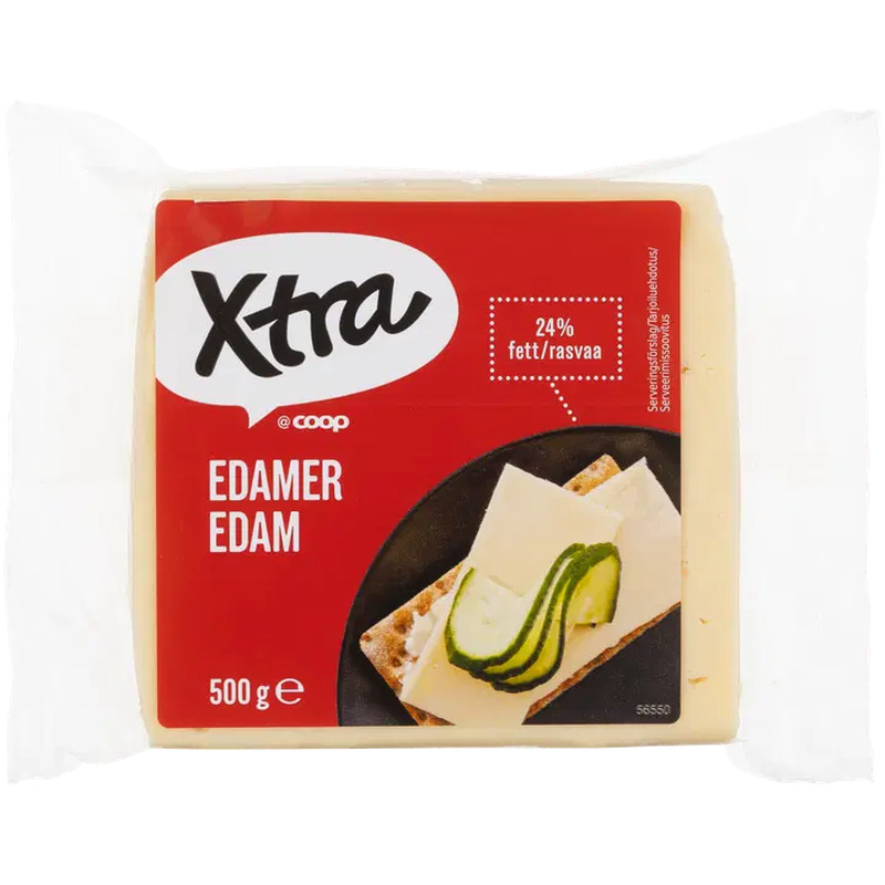 Xtra Edam juust, 500g