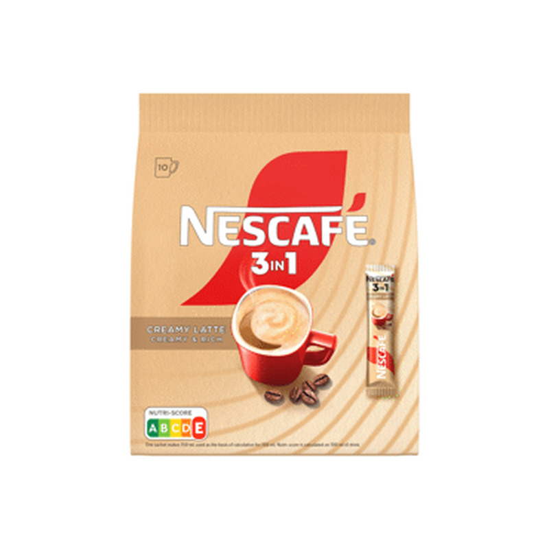 Lahustuv kohvijook NESCAFÉ® 3IN1 Creamy Latte 10x15g
