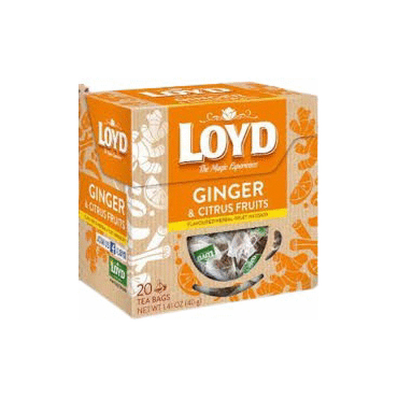 Tee LOYD Ginger&Citrus Fruit 20x2g