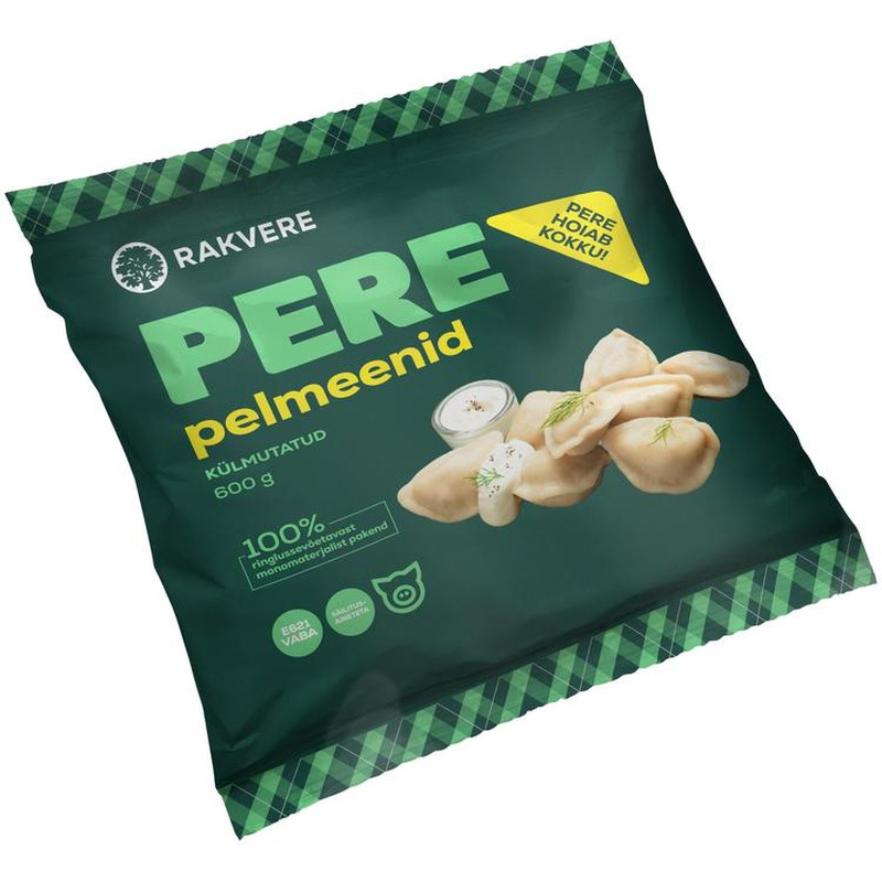 Pere pelmeenid, RAKVERE, 600 g