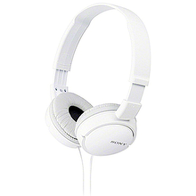 Kõrvaklapid Sony MDR-ZX110NAW mürasummutavad, valge