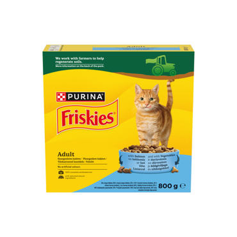Kuiv kassisööt FRISKIES lõhe-köögiv.800g