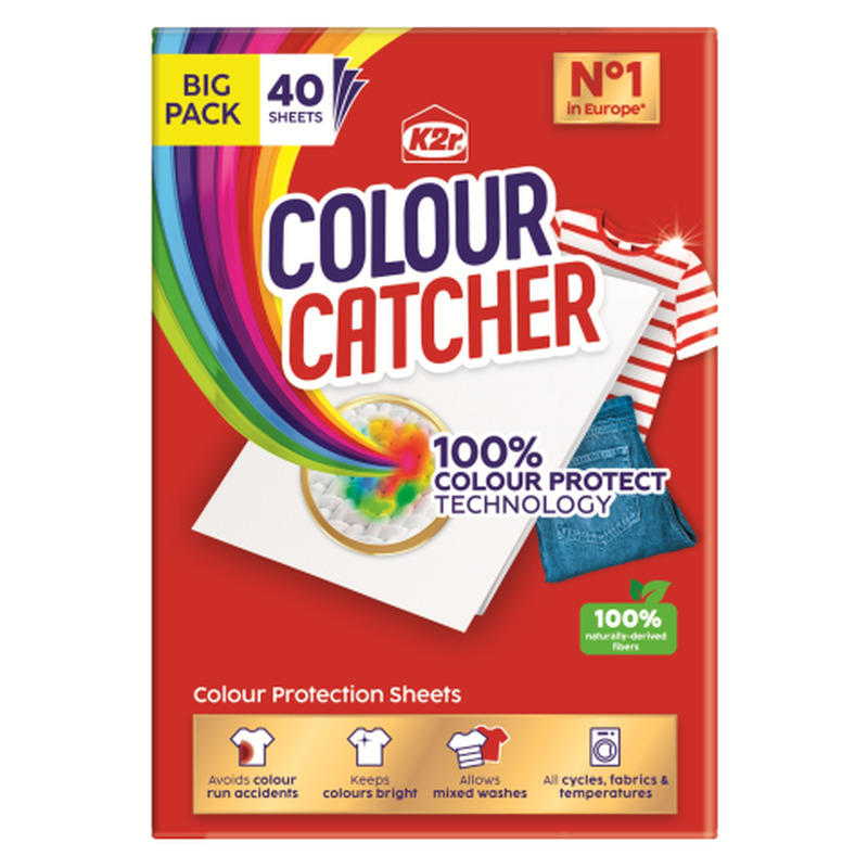 Pesulehed K2R Color Catcher 40tk