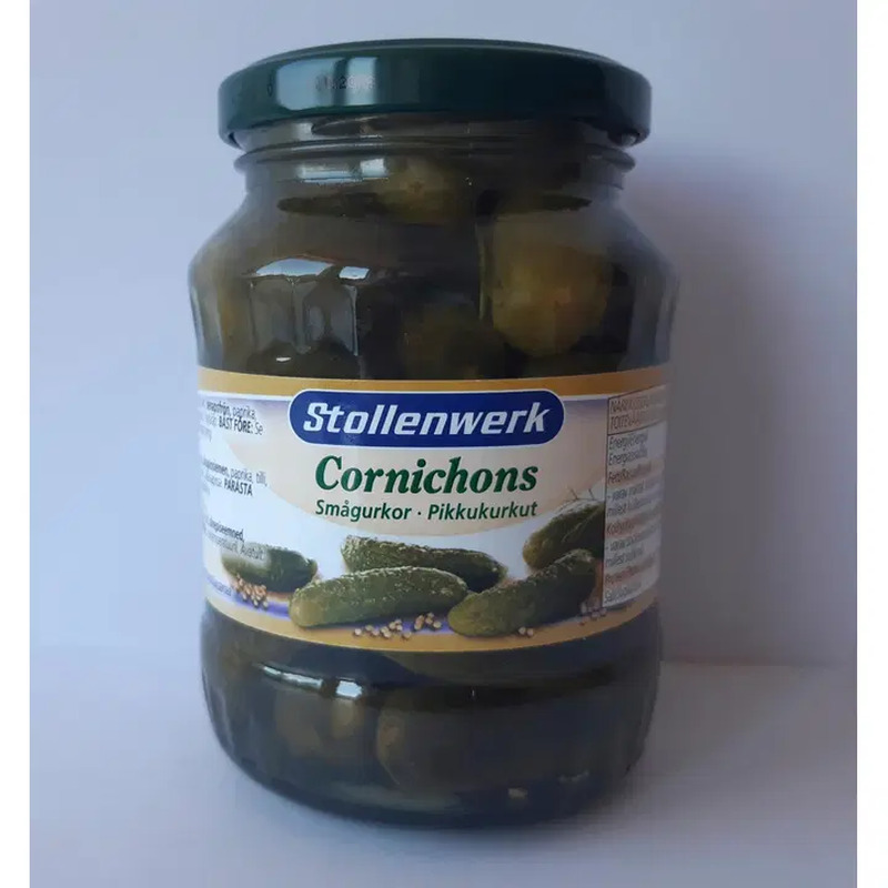 Stollenwerk kornišonid 340g