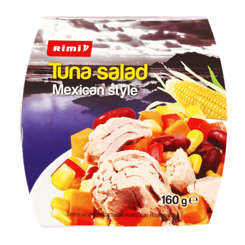 Salat tuunikalaga Mehhikopärane Rimi 160g
