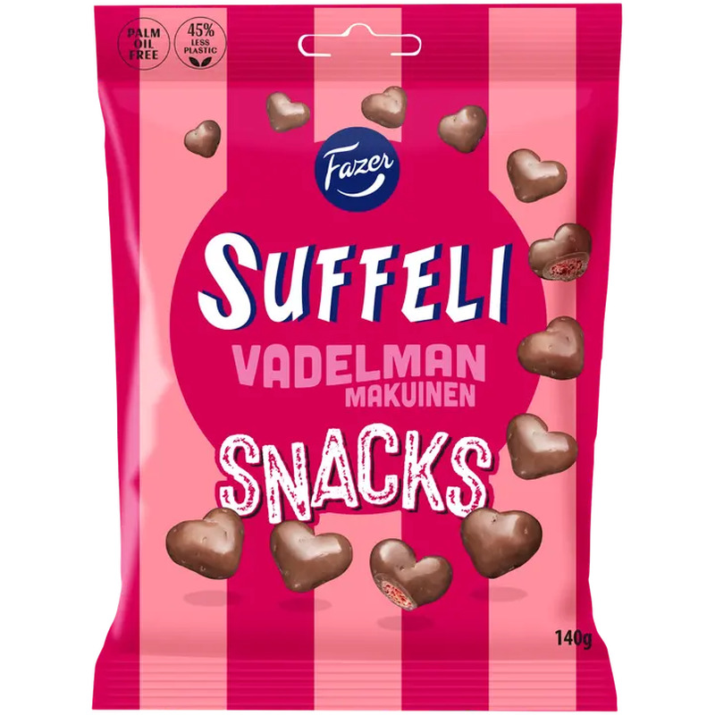Fazer Suffeli Snacks vaarikamaitseline 140g