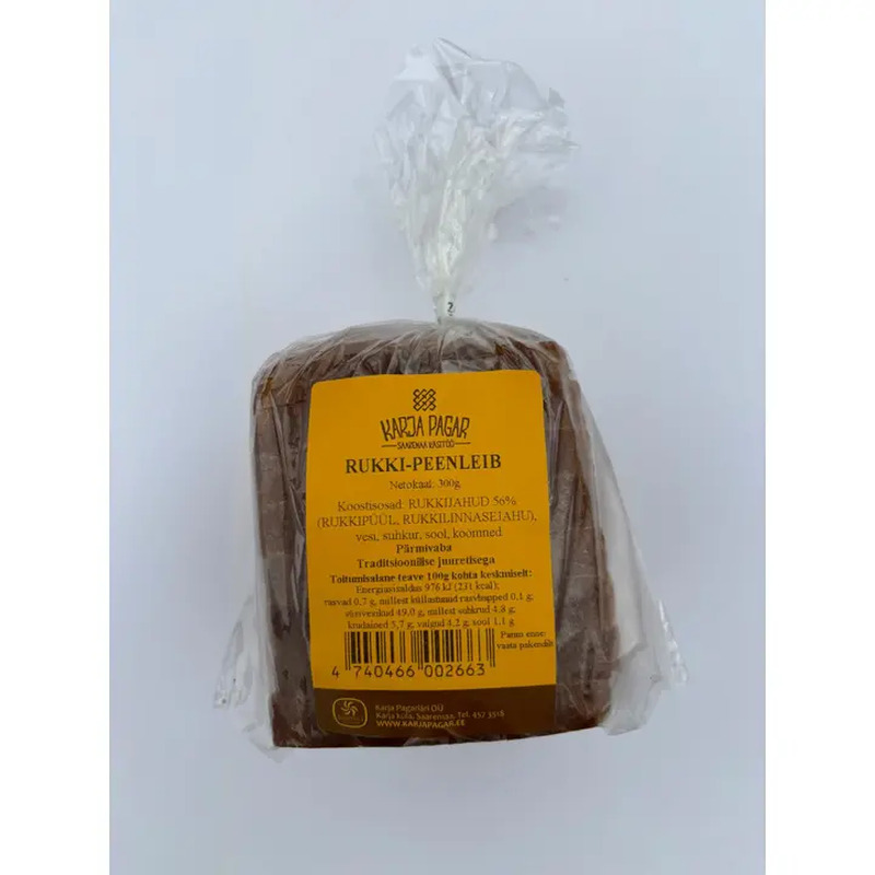 Karja Pagar Rukki-Peenleib 300 g