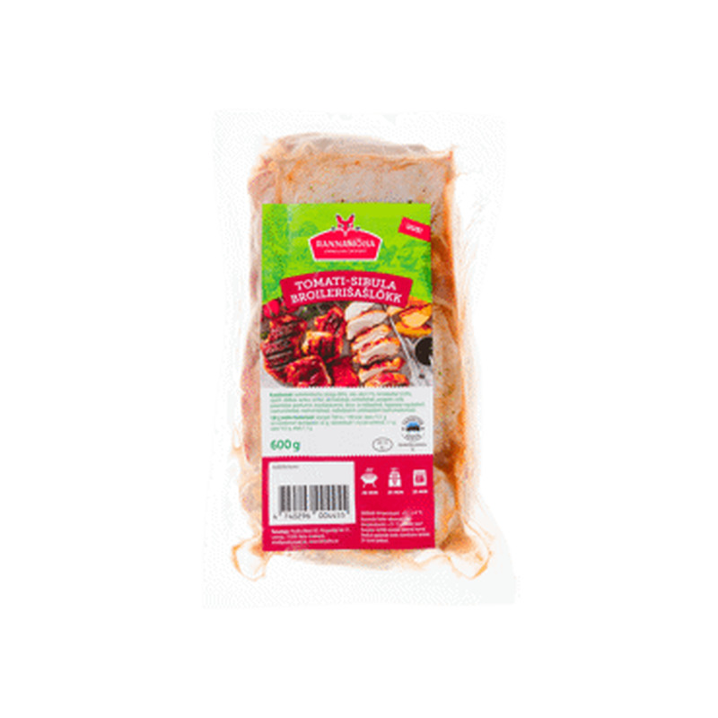 Broilerišašlõkk tomati-sibula, RANNAMÕISA, 600 g