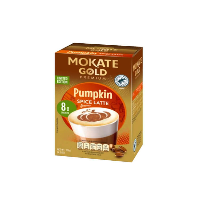 MOKATE Kohvijook Pumpkin spiced latte 8x15g
