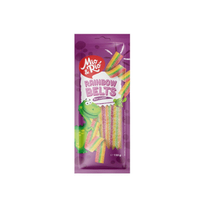 Närimiskomm DINO Vikerkaare triibud 150g