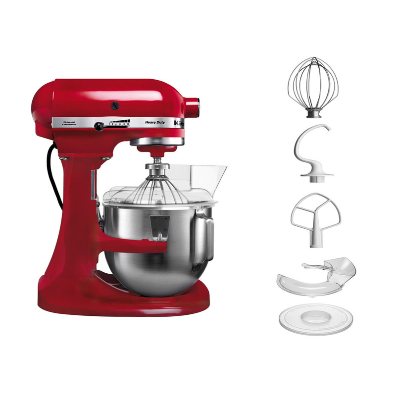 KitchenAid Mikser Heavy Duty 5,2L punane