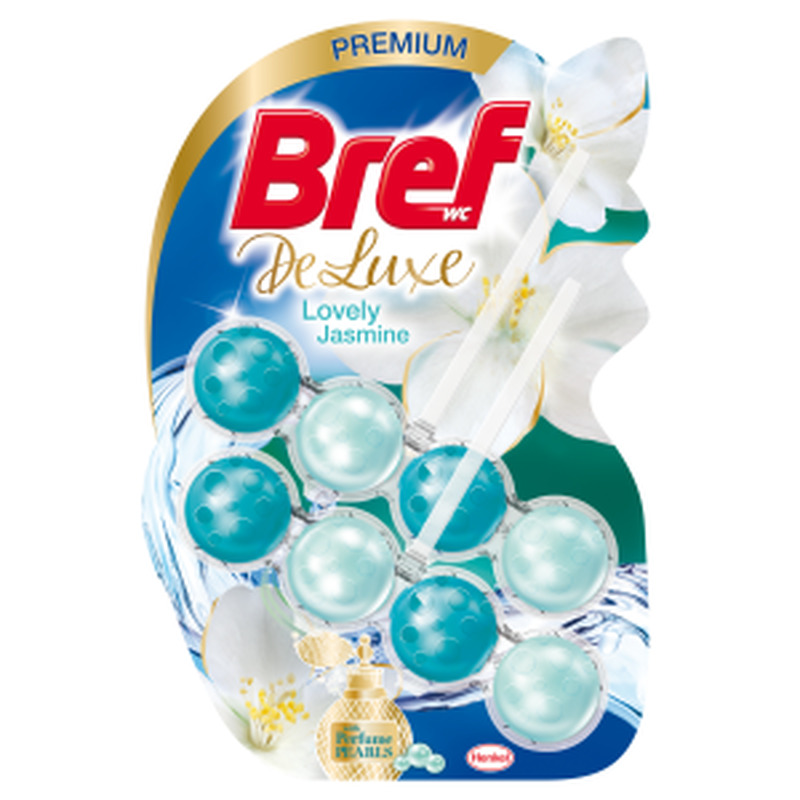 WC-värskendaja DeLuxe Jasmine, BREF, 100 g