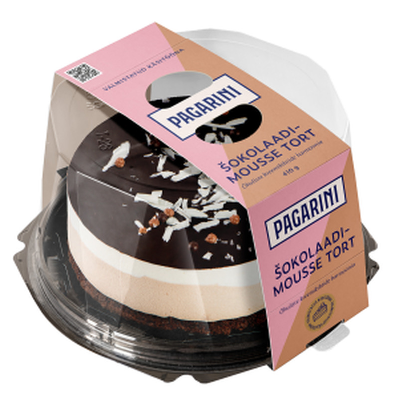 Shokolaadi-mousse tort 430g Pagarini