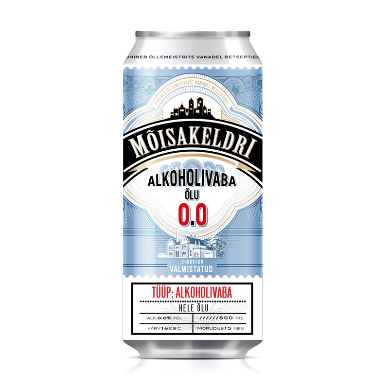 MÕISAKELDRI Alkoholivaba õlu hele 50cl(purk)