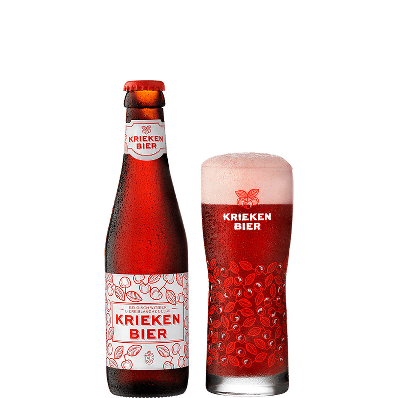 KRIEKEN BIER kirsiõlu Lager 4,5% 33cl (klaas)