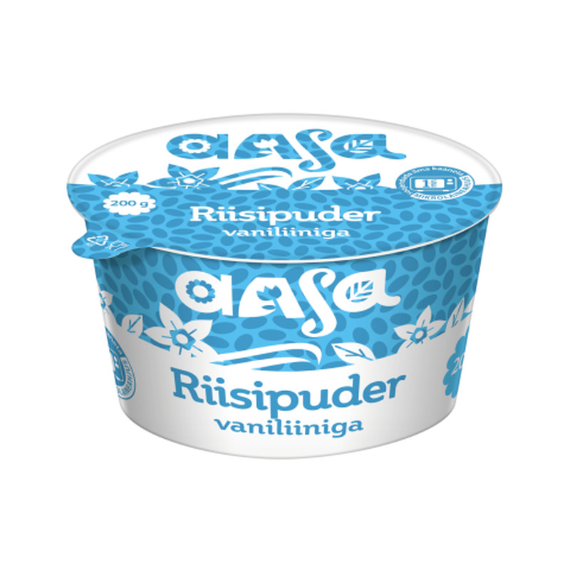Riisipuder vaniljega Aasa 200g