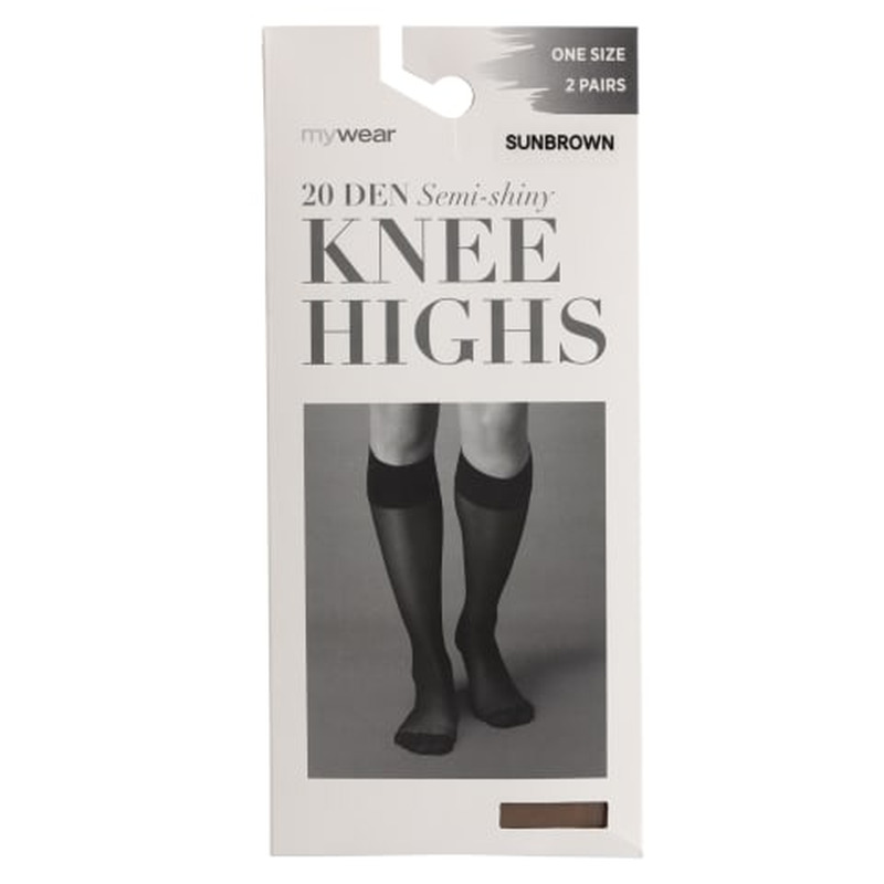 Naiste põlvikud Mywear Knästrumpa 2p 20D