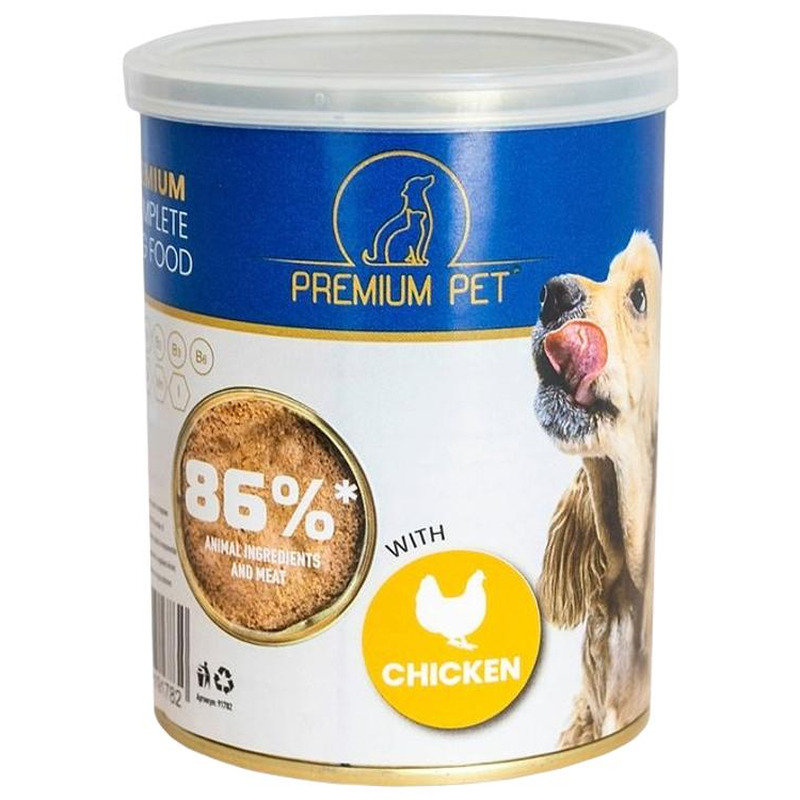 Pasteet koerale kanaga, PREMIUM PET, 360 g