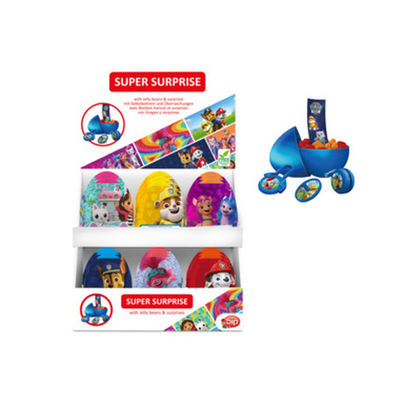 BIP Üllatusmuna želeekommidega super suprise mix 10g