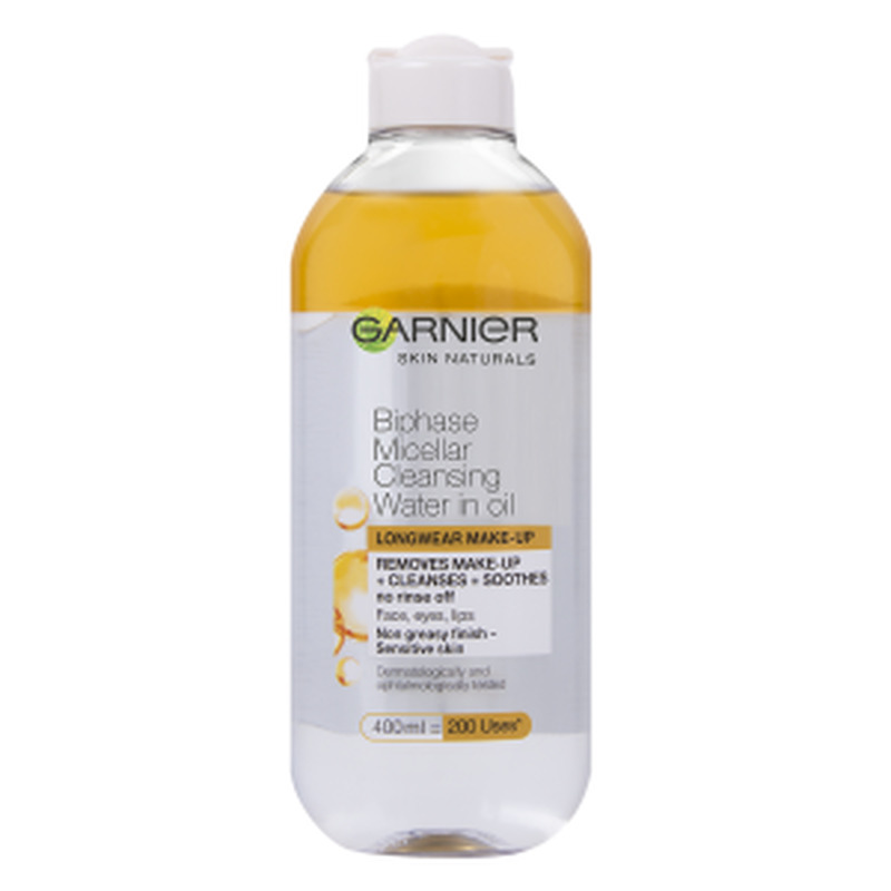 Mitselaarvesi, rikastatud õlidega, GARNIER, 400 ml