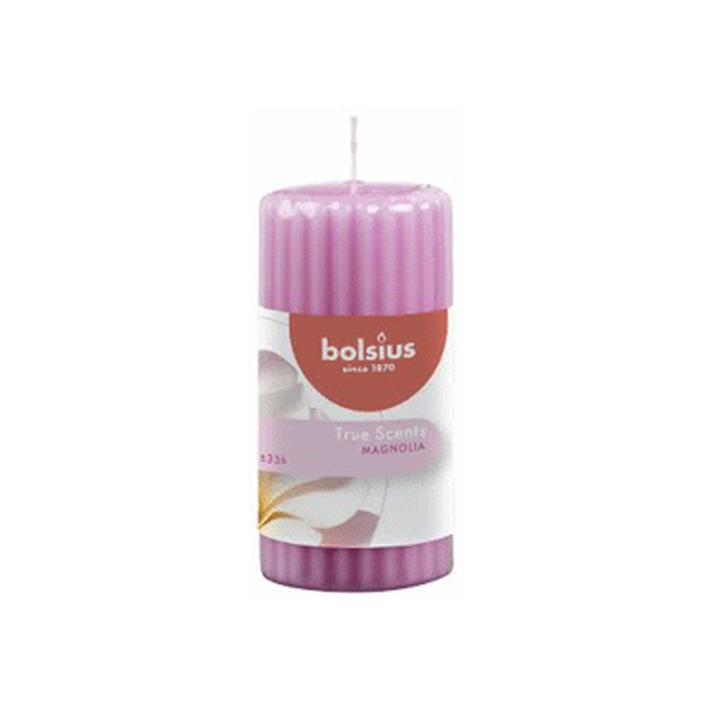 Lõhnaküünal BOLSIUS 6x12cm Magnoolia