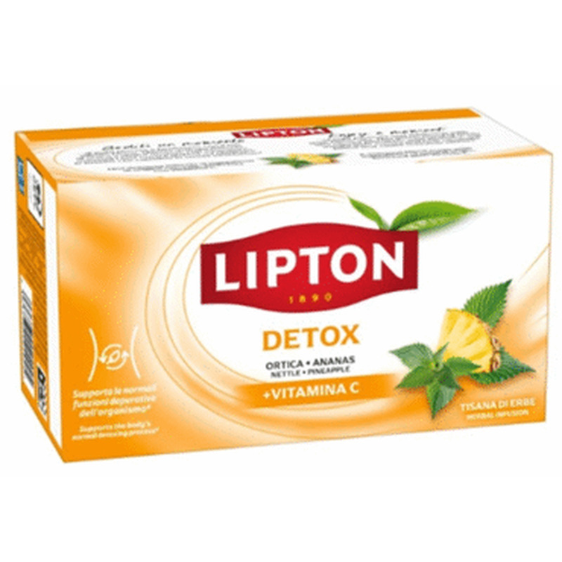 Taimetee vit.c LIPTON detox 17x1.9g