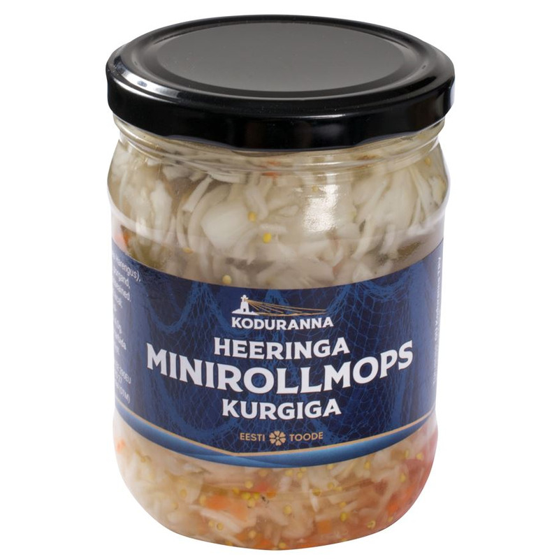 Heeringa minirollmops kurgiga, KODURANNA, 500 g