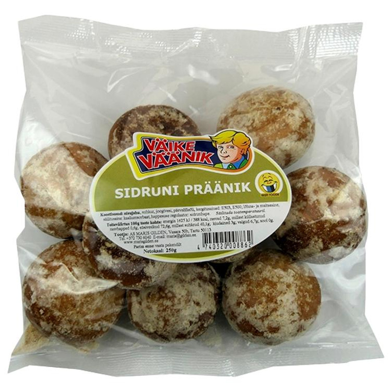 Väike Väänik sidrunimaitselised präänikud 250 g