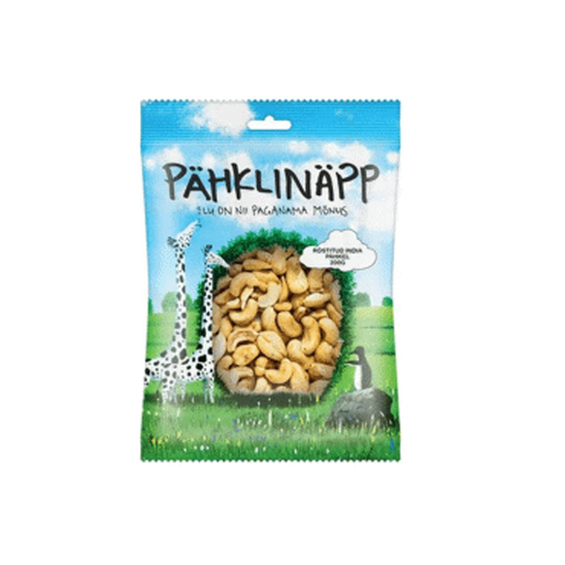 India pähklid röst. PÄHKLINÄPP 200g
