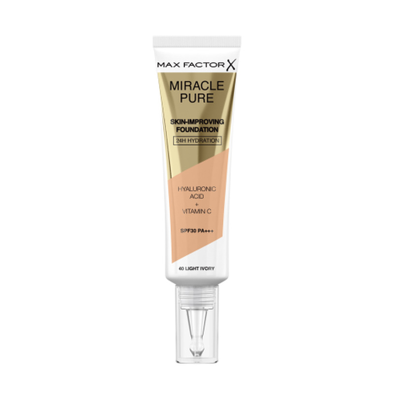 Jumestuskreem Maxfactor Miracle Pure 40 Light Ivory