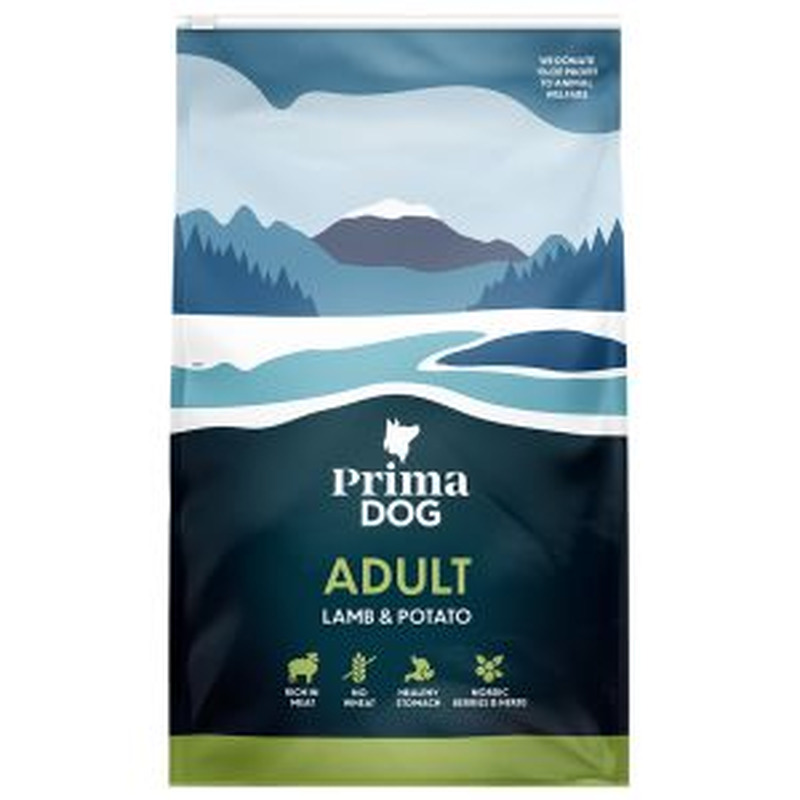 PrimaDog kuivtoit koerale 3kg lammas-kartul