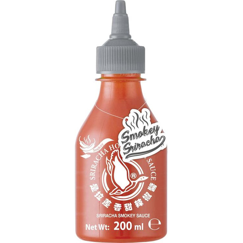 Sriracha suitsune tšillikaste, FLYING GOOSE, 200 ml