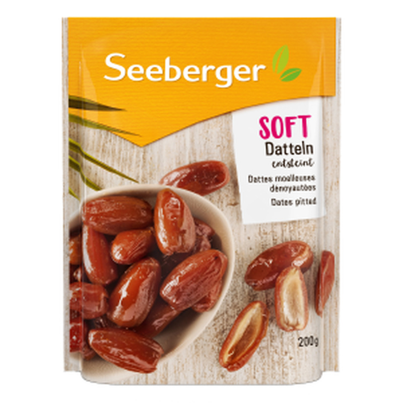 Pehmed datlid, SEEBERGER, 200 g