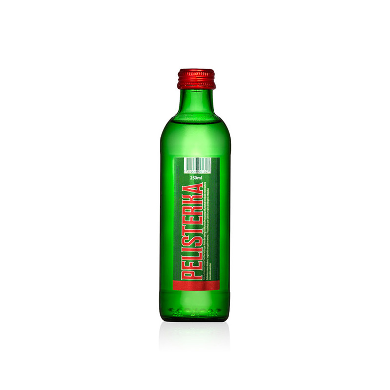 Mineraalvesi loodusliku gaasiga, PELISTERKA, 250 ml